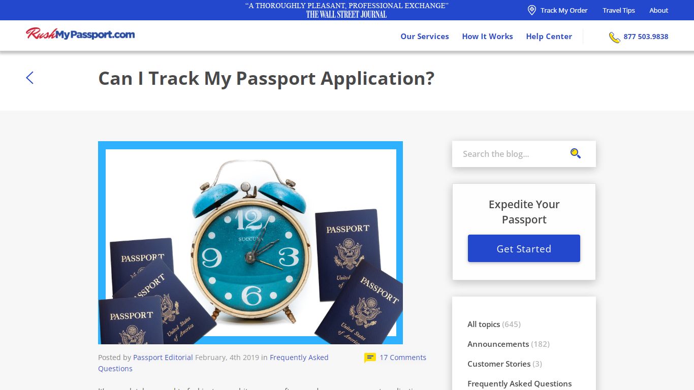 Can I Track My Passport Application? | RushMyPassport